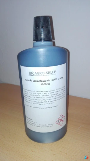 Tusz do stemplowania jaj 1000ml - CZERWONY