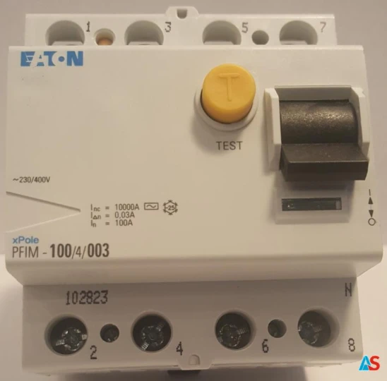 Wyłącznik różnicowoprądowy 4P 100A 102823