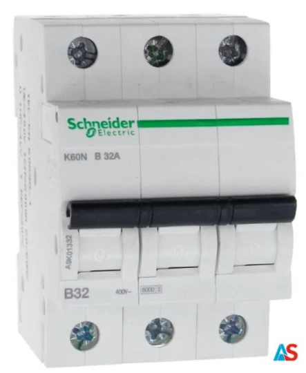Wyłącznik nadprądowy 3P B 32A 6kA AC K60N A9K01332