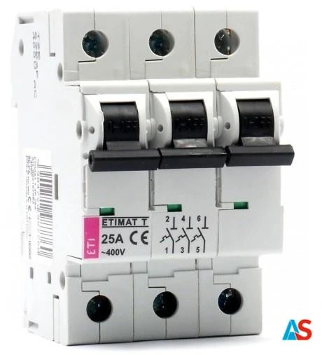 Ogranicznik mocy ETI 3P 25A 002181063