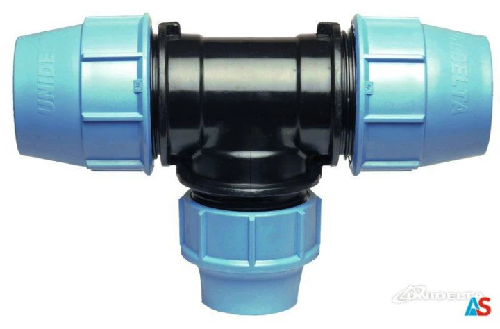 Trójnik redukcyjny PE 63 x 40 x 63 Unidelta