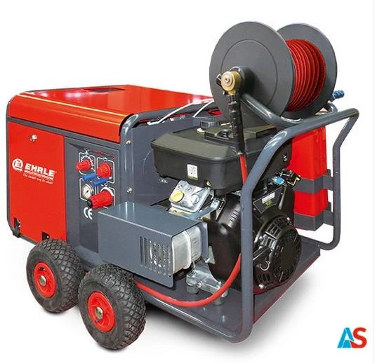 Myjka mobilna gorącowodna EHRLE HDB 1540 18 PS Benzin Briggs Stratton v. PREMIUM rozrusznik elektryczny