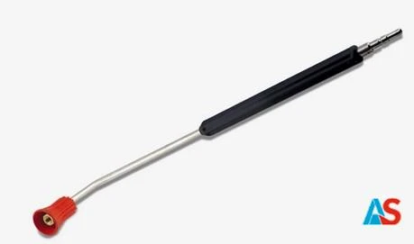 Lanca zraszająca VA 1500 mm zagięta pod kątem 15 °, nypel KEW, dysza kontrolna czerwona 1/4 