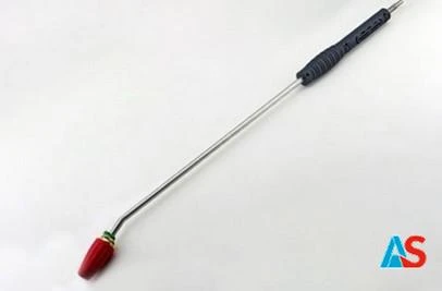 Lanca zraszająca ze stali nierdzewnej 700mm, kątowa 15 ° 1/4 