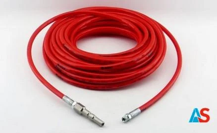 wąż wysokociśnieniowy termoplastyczny czerwony DN05 15m 1/8 