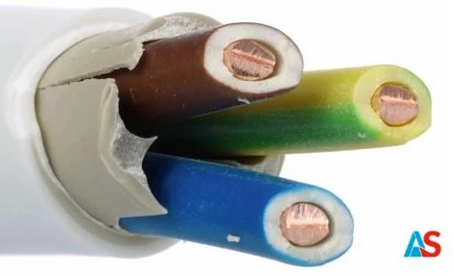 Przewód instalacyjny YDY 3x2,5 żo 450/750V