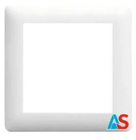 HAGER LUMINA2 Ramka pojedyncza biała WL5010