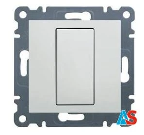 HAGER LUMINA2 Płytka zaślepiająca biała WL7010