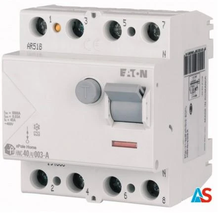 EATON Wyłącznik różnicowoprądowy 4P 40A 0,03A typ A xPole Home HNC-40/4/003-A 194688
