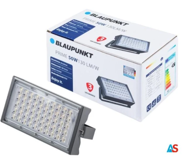 BLAUPUNKT Naświetlacz LED Prime 50W IP65 barwa naturalna, BLAUPUNKT-NLP50NW