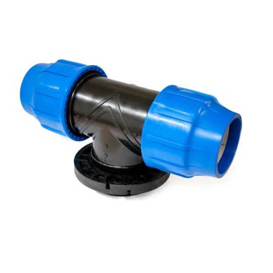 Trójnik z kołnierzem PE 63 x 2