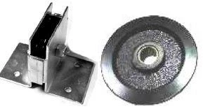 Bloczek 90mm główny typ ścienny z łożyskiem