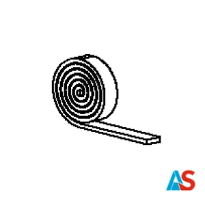 Materiał do przeplatania taśmy jajowej.