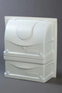 OS1pb - osłona mała przedłużana biała (850x900x300)