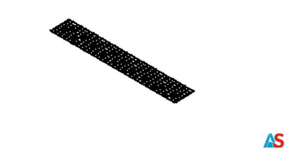 Panel z siatki drucianej 2299 * 504 * 4 mm (50 * 76.5)