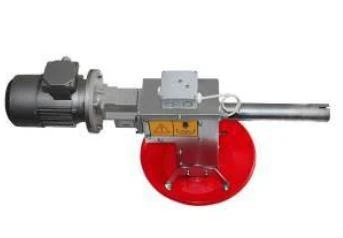 Motoreduktor Ø 45 - 0,55kW z karmidłem kontrolnym dla indyka INOX