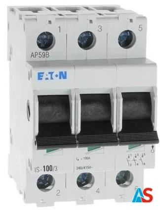 Rozłącznik modułowy 100A 3P IS-100/3 276284