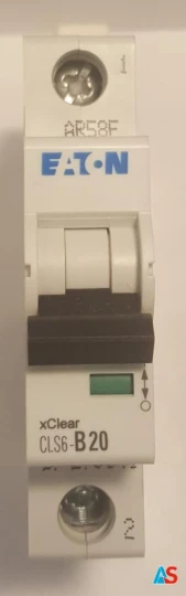 Wyłącznik nadprądowy 1P B 20A 270341