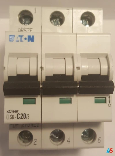Wyłącznik nadprądowy 3P C 20A 270421