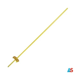 Słupek ze stali fi 12 ze stopką L-1000