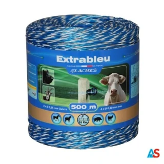 Szpula z plecionką EXTRA BLEU biało-niebieska / 500 m