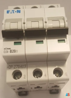 Wyłącznik nadprądowy 3P B 20A 270409