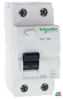 Wyłącznik różnicowoprądowy 2P 25A 0,03A A9Z05225