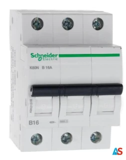 Wyłącznik nadprądowy 3P B 16A 6kA AC K60N A9K01316