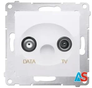 Simon 54 Gniazdo TV-DATA DAD1.01/11