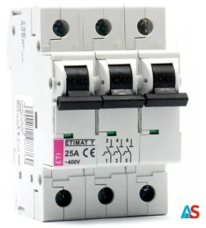 Ogranicznik mocy ETI 3P 25A 002181063