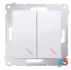 Simon 54 Łącznik schodowy podwójny DW6/2.01/11