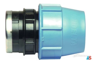 Złączka przelotowa z gwintem wewnętrznym PE 25 x 1/2