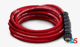 EHRLE Wąż wysokociśn. 30m DN10 315 bar, czerwony - z 2 końcówkami M22 x 1,5