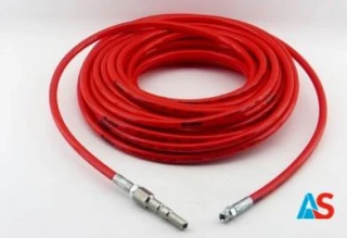 Wąż wysokociśnieniowy termoplastyczny czerwony DN06 250bar 100 ° C 1/4 