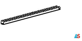 Listwa zębata L630mm