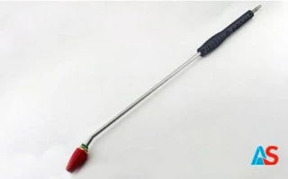 Lanca zraszająca ze stali nierdzewnej 1800 mm zagięta pod kątem 15 °, Złączka KEW, dysza obrotowa S05 1/4 