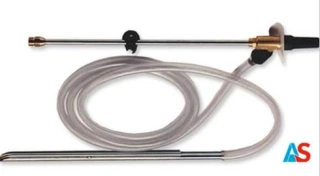 Urządzenie do piaskowania na mokro z dyszą VA 900mm, szybkozłączka nyplowa KEW, wąż ssący 6,0 m