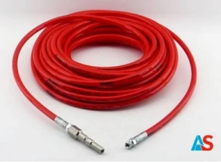 Wąż do czyszczenia kanalizacji 10 m, M22x1,5, DN6, 250 bar, czerwony