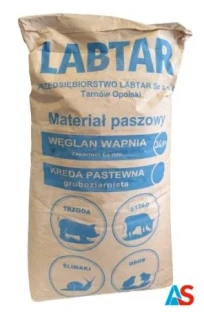 Kreda pastewna gruboziarnista CaCO3 30kg