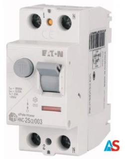 EATON Wyłącznik różnicowoprądowy 2P 25A 0,03A typ AC xPole Home HNC-25/2/003 194690