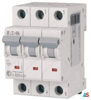EATON Wyłącznik nadprądowy 3P B 25A 6kA AC xPole Home HN-B25/3 194883