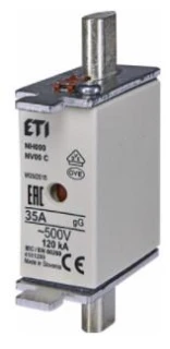 ETI Wkładka bezpiecznikowa KOMBI NH00C 35A gG/gL 500V WT-00C 004181209