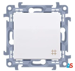 Simon 10 Łącznik krzyżowy 10AX IP20 biały CW7.01/11