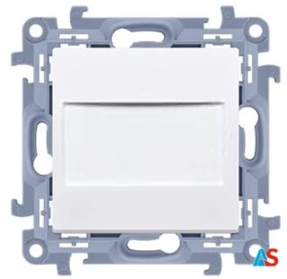 Simon 10 Zaślepka ramki biała CPS.01/11