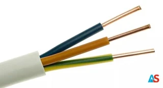 Przewód instalacyjny YDY 3x2,5 żo 450/750V