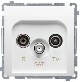 Simon Basic Gniazdo antenowe RD/TV/SAT końcowe