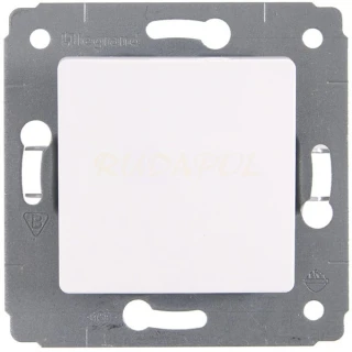 CARIVA Łącznik jednobiegunowy 10AX biały 773601