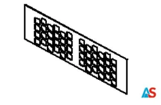 Taśma jajowa 12 Perf. (40cm)