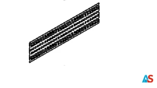 Taśma jajowa PVC 250mm 6 Perf. (25cm)