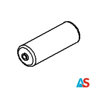 Wałek dociskowy RL155mm IL165mm